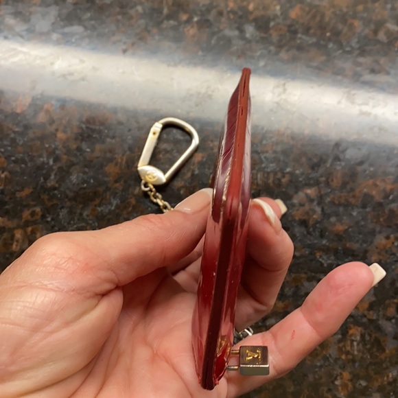 Authentic Louis Vuitton Red Key Pouch - Picture 6 of 11